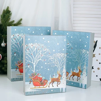 

A set of boxes 3 in 1 "Heap of gifts", 39 x 30 x 11 - 35 x 26 x 7 cm