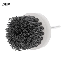 Абразивная стальная проволочная щетка для снятия заусенцев головка полировка Нейлоновая Манжета колеса хвостовик 60 мм