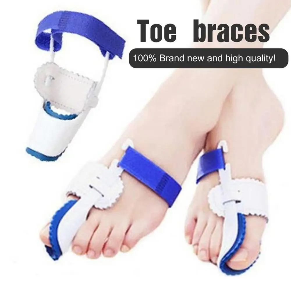 8PCS Bunion Sleeves Hallux Valgus Corrector Alignment Toe Separator Metatarsal Splint Orthotics Pain Relief Foot Care Tool