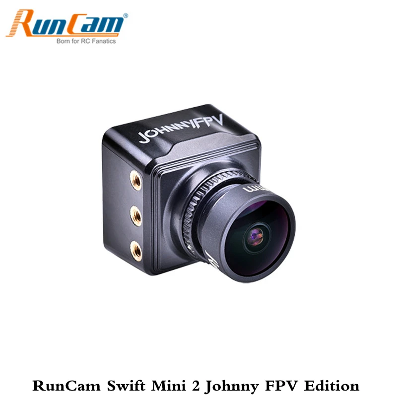 RunCam Swift Mini 2 Johnny FPV Edition 600TVL FPV камера размером 22,3 мм* 22 мм* 26 мм для лучшего гоночного дрона FPV