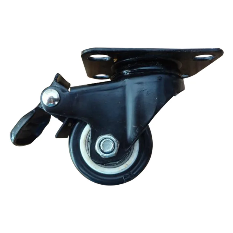 

Principal Closeout Pingchuan 50 Furniture round Supermarket Hospital Brake Wheel Universal Wheel Gold Diamand round Truckle Furn