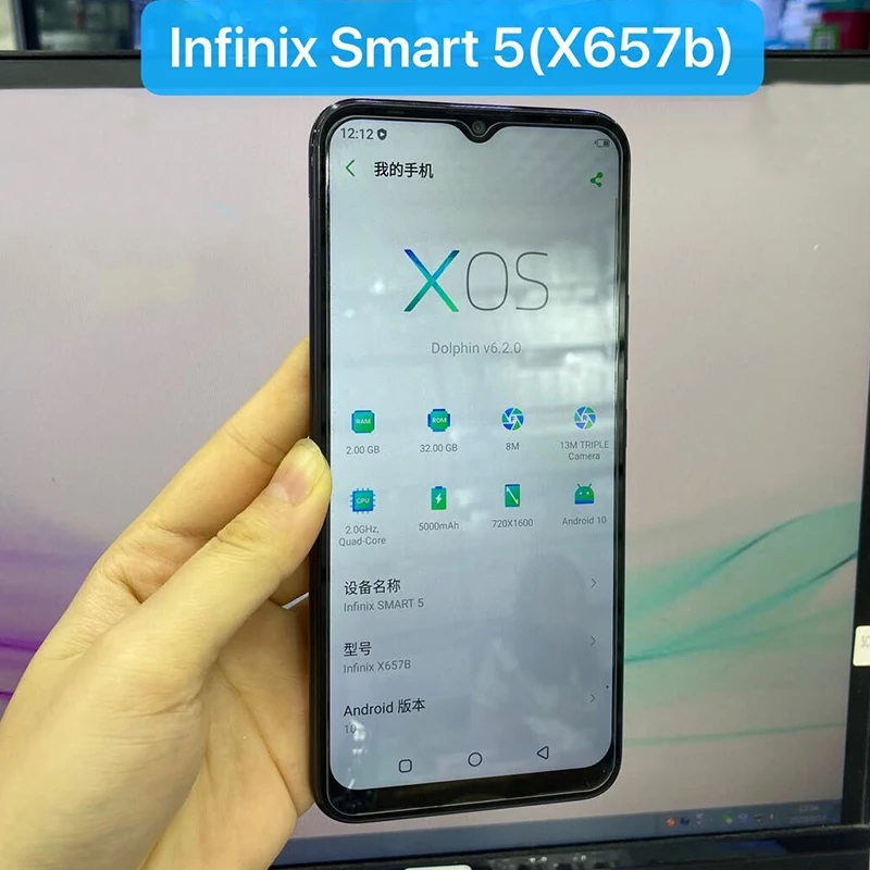 21D полное клеевое закаленное стекло для Infinix Smart 5 X657b 10H Полное покрытие экрана