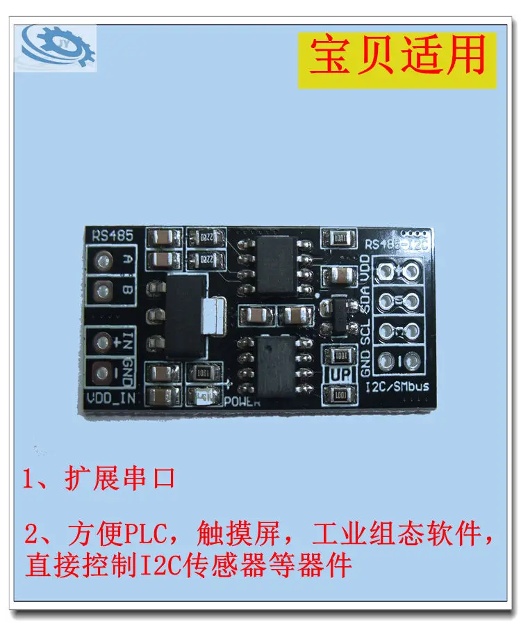 Sensor i2c para rs485, infravermelho, temperatura e