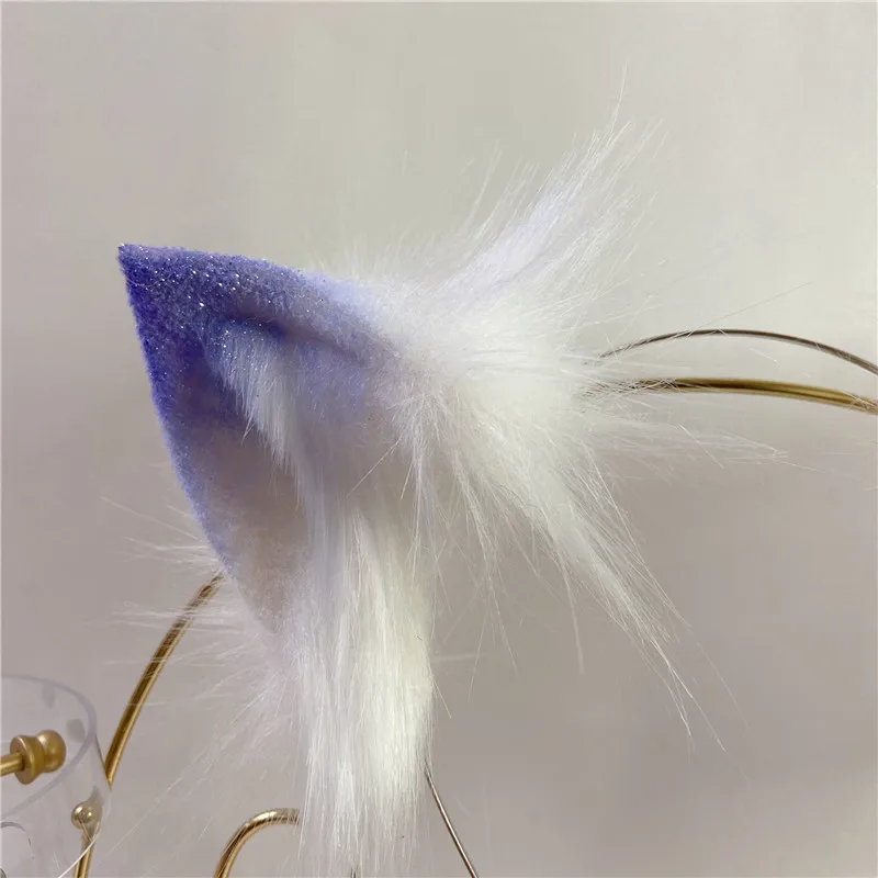 

Оригинальная имитация ледяной кошки, Хвост уха, волк, уши, кошачьи уши, лиса, уши, резинка для волос, пользовательский косплей, реквизит на Хэллоуин