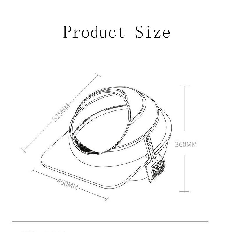 HEYPET Pet Toilet Bedpan Plastic Sand Box Anti Splash Cats Litter Box Dog Tray Kitten Dog Clean Toilet Home Supplies Pet Tray HEYPET Pet Toilet Bedpan Plastic Sand Box Anti Splash Cats Litter Box Dog Tray Kitten Dog Clean Toilet Home Supplies Pet Tray
