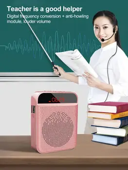 

NEW Teaching Guide Loudspeaker Teacher Lecture Teaching Dedicated Headset Outdoor Guide Mini High-power Microphone