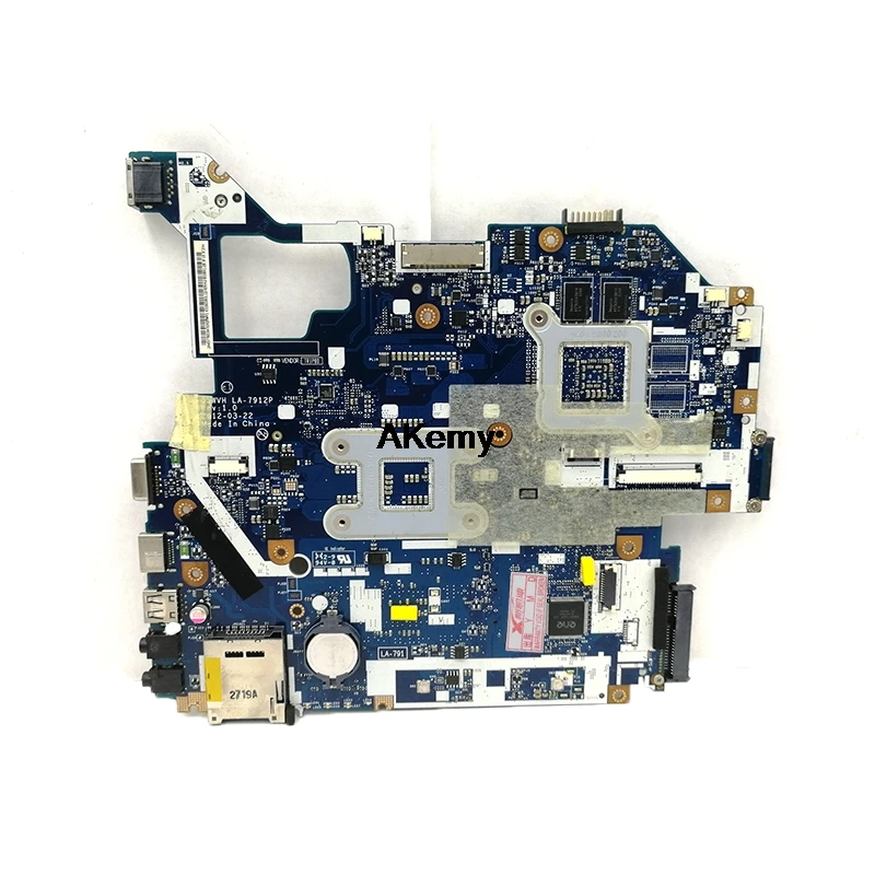 Q5WV1 LA 7912P материнская плата для Acer V3 571 E1 531 PGA989 1 Гб 4 * Память 100% ТЕСТ