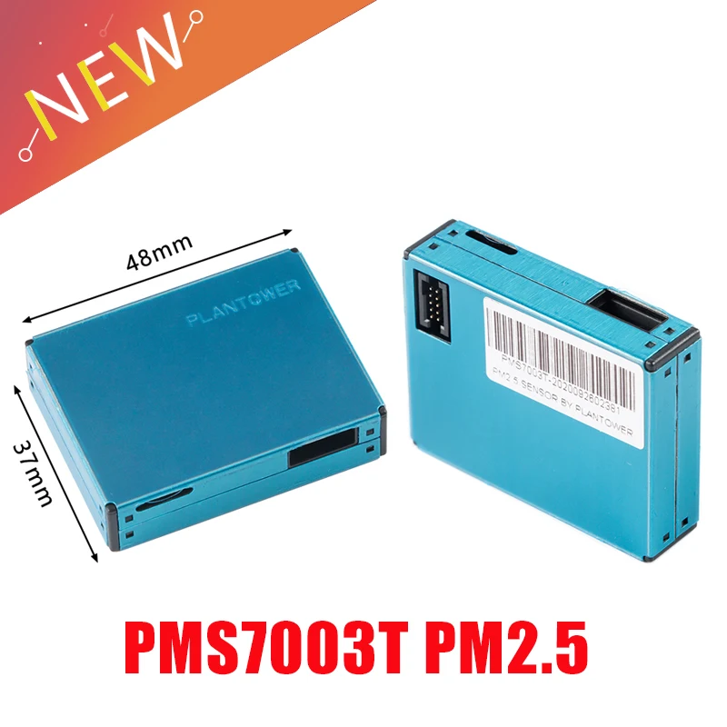 

Датчик температуры и влажности PMS7003T PM2.5, интегрированный модуль датчика обнаружения частиц воздуха, пыли, цифровой лазер PM2.5