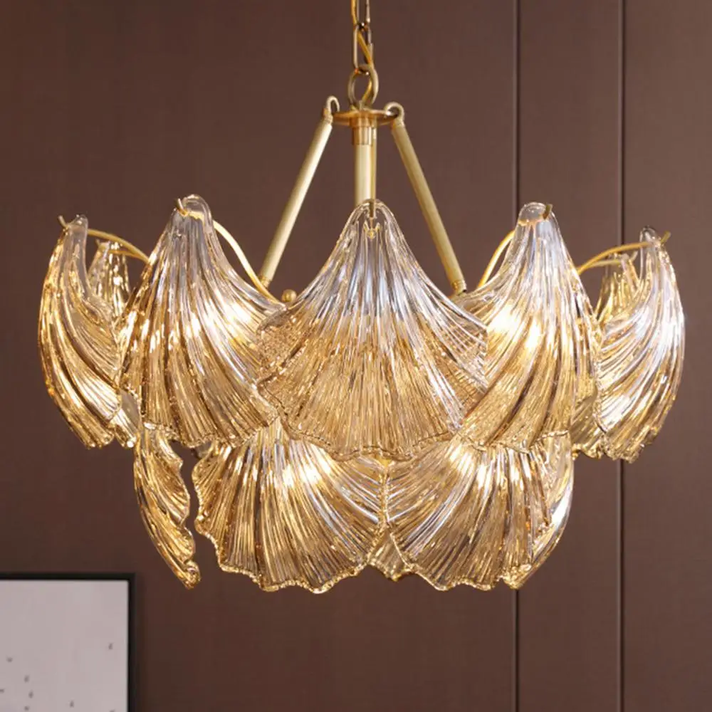 

Living room chandelier simple modern style molecular lamp magic bean chandelier creative personality bedroom lamp