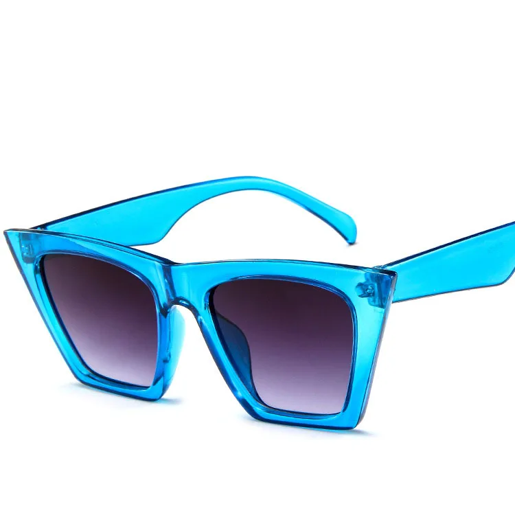 Yoovos роскошные квадратные солнцезащитные очки для женщин винтажные женские солнцезащитные очкив ретро стиле классический фирменный дизайн путешествия Lentes De Sol Mujer - Цвет линз: Blue Gray