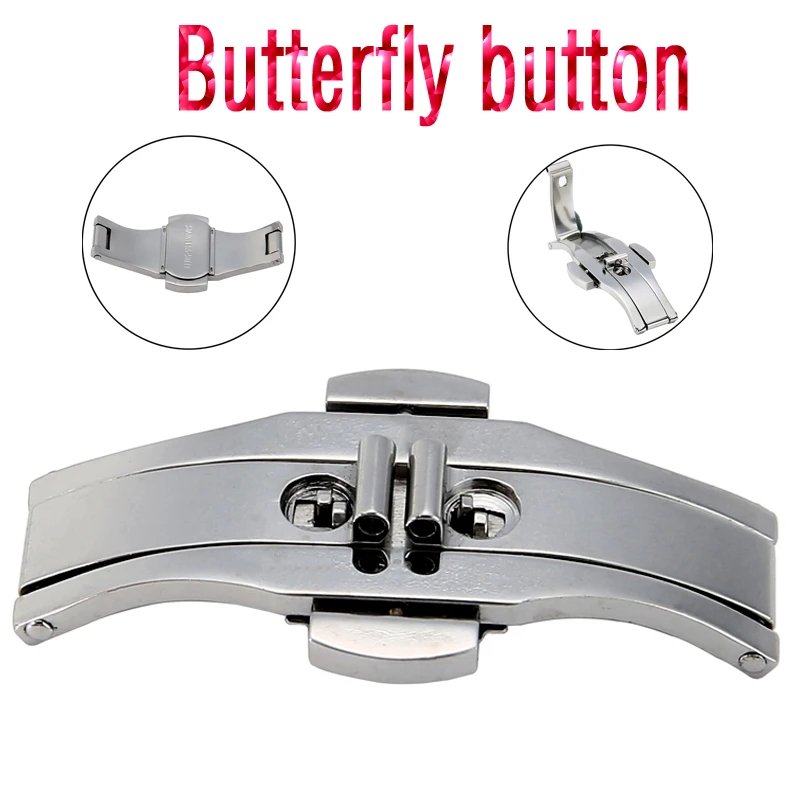 Watches, Parts & Accessories Wristwatch Bands Leather Strap Butterfly