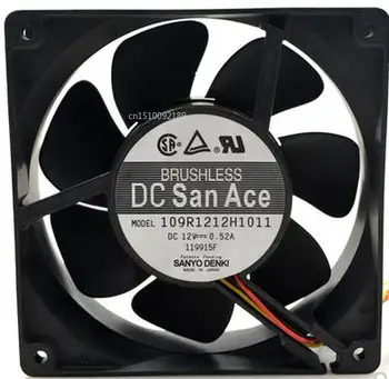 

Original FOR SANYO 12038 0.52A 12V 109R1212H1011 120*120*38MM 3 line server fan