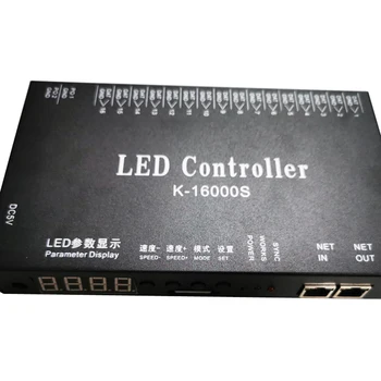 

K-16000S Led Pixels Controller 16 ports 16384 Led Pixels connected offline and support MADRIX and ARTNET to SPI
