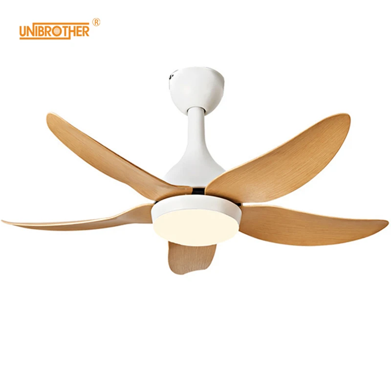 

36/42 Inch Ceiling Fan with Lights Remote Control Ceeling Ventilator Lamp Bedroom Decor Modern Silent Motor Home Fixture