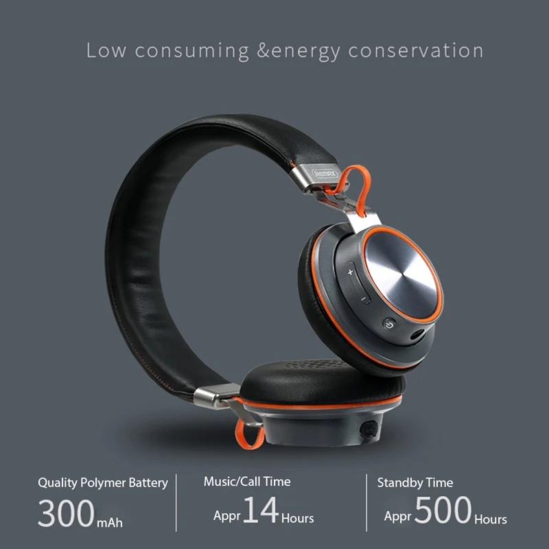 Remax Rb-195Hb Беспроводная Bluetooth стерео гарнитура Bluetooth гарнитура стереонаушники шумоподавление стерео наушники