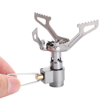 

Outdoor Portable Folding Mini Camping Oven Gas Stove Survival Furnace Stove Pocket Picnic Cooking Gas Cooker