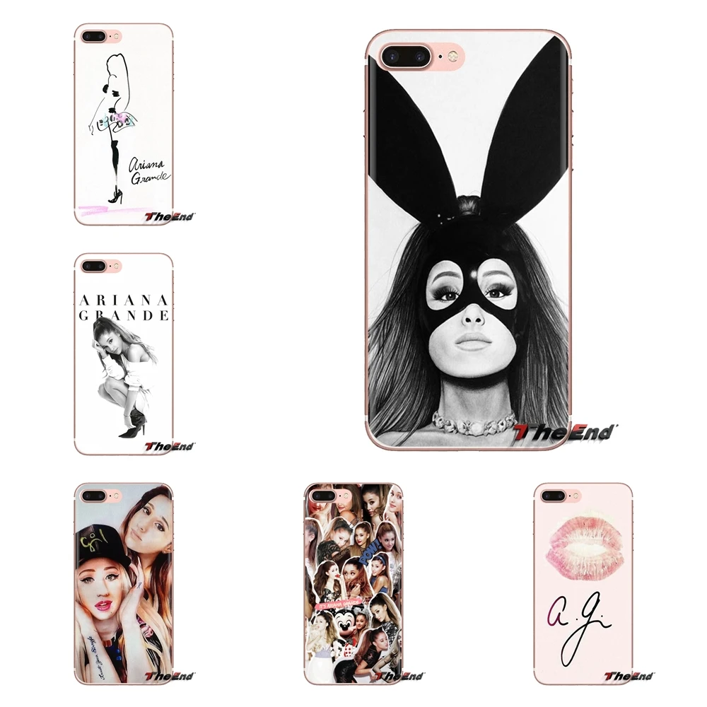 Мягкие прозрачные чехлы для Samsung Galaxy A3 A5 A7 A9 A8 Star A6 Plus 2018 2015 2016 2017 Cat Ar Ariana Grande |