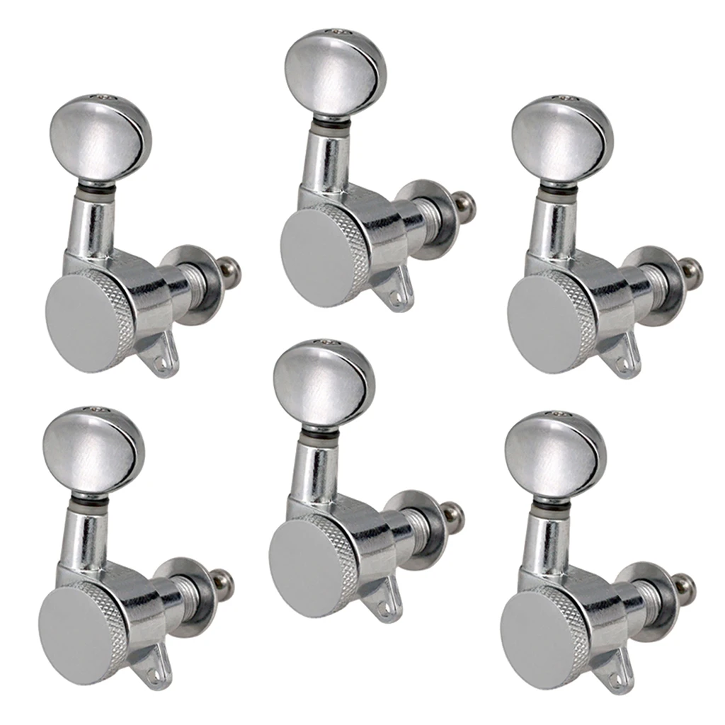 6 Pieces Guitar String Tuning Peg, Tuner Machine Heads Knobs Locking