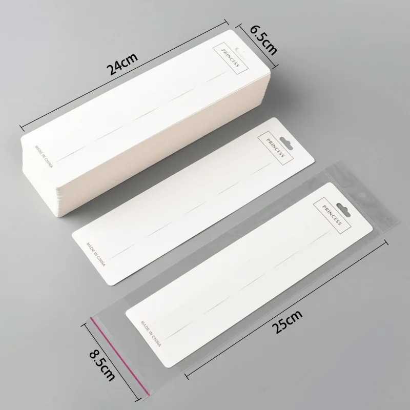 30pcs Earrings Paper Card for Bracelet Necklace Hairband Ear Studs DIY Jewelry Display Package Card Handmade 5x5/6x6/5x9/8x8cm