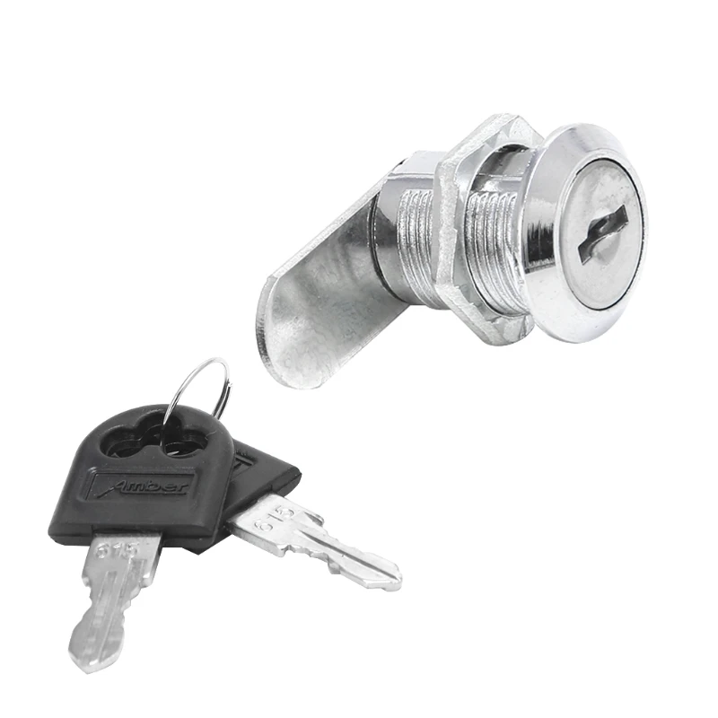 

10-30mm Cam Lock Filing Cabinet Post Mailbox Drawer Cupboard Locker 2 Key