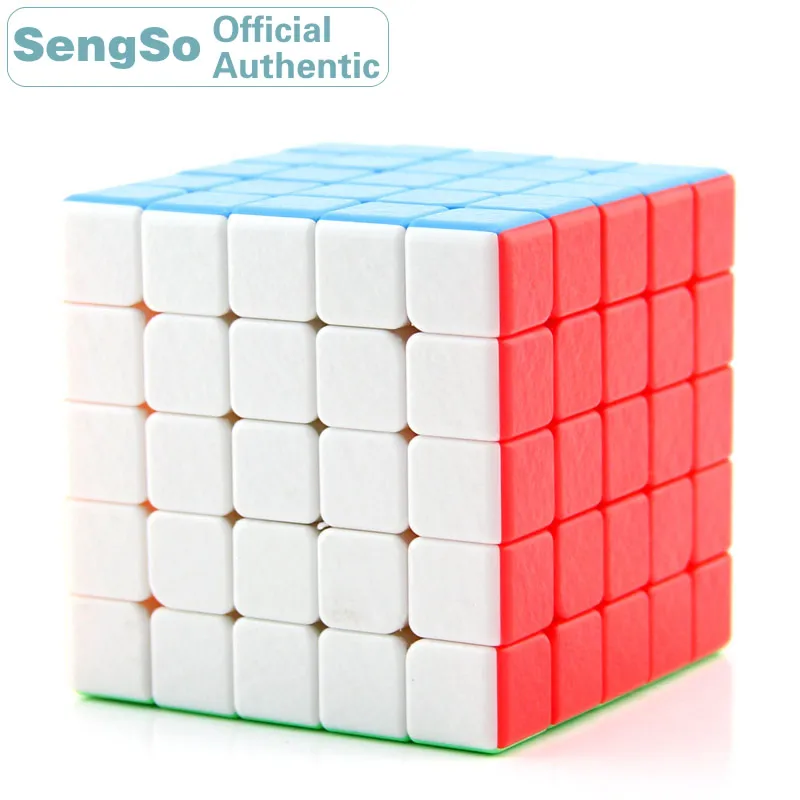 ShengShou драгоценный камень 5x5x5 волшебный куб без наклеек 5x5 Профессиональный Нео скоростной куб головоломка антистресс игрушки для детей