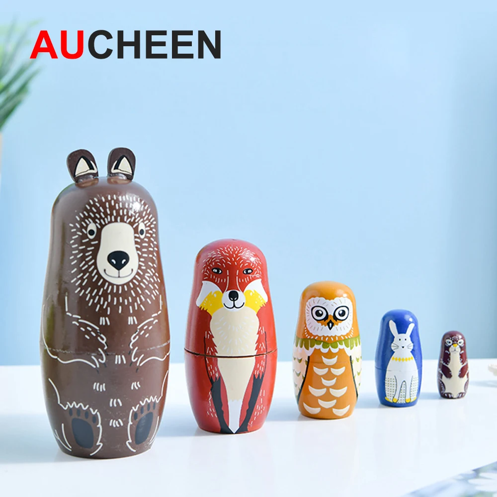 Русская Матрешка деревянная матрешка русская ручная работа домашний декор