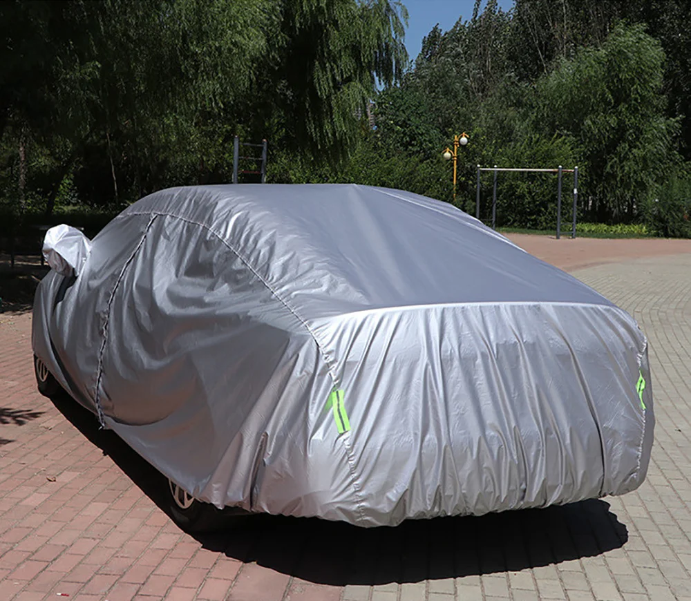 190T Universal Car Covers Outdoor sun protection Dustproof rainproof Snow protection for Hyundai santa fe tucson sonata tucson