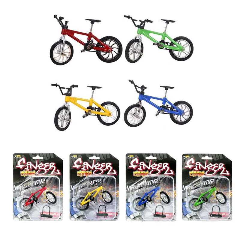 Mini Finger Bicycle Flick Finger Bikes Toys Bicycle Model Gadgets