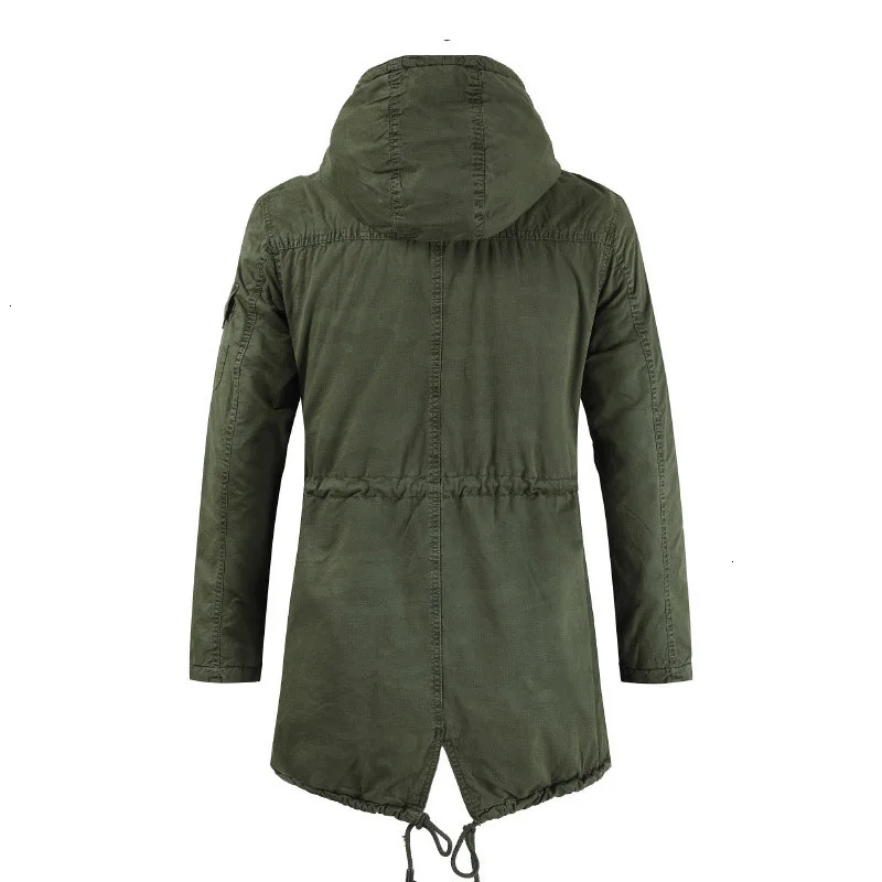 Moomphya, длинная стильная зимняя куртка с капюшоном, Мужская Уличная Военная тактическая куртка, Мужская одежда, ветровка, повседневное пальто для мужчин