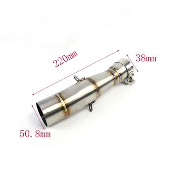 

Motorcycle exhaust muffler middle pipe mid tube connection for X-ADV750 X ADV750 ADV 750