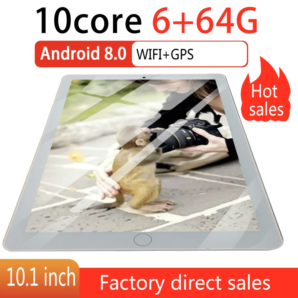 US $82.50 101 inch Android 80 Tablet android Octa Core MTK6582 RAM 6GB ROM 128GB 4G Dual SIM Card Phone 4G Call Wifi Tablets PC 2020