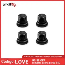 Smallrig m12 haste fim tampa de proteção parafuso de rolha para 15mm haste suporte dslr rig ferroviário braçadeira (4 pçs pacote)-1617