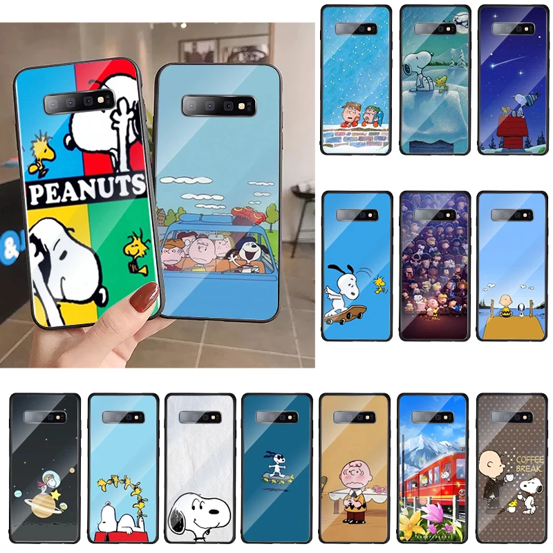 

For Samsung S9 Puppy Dog PEANUTS Cartoon High Phone Coqa for Samsung S9 plus S6 edge plus S7 edge S8 plus S10 plusFor Samung S9
