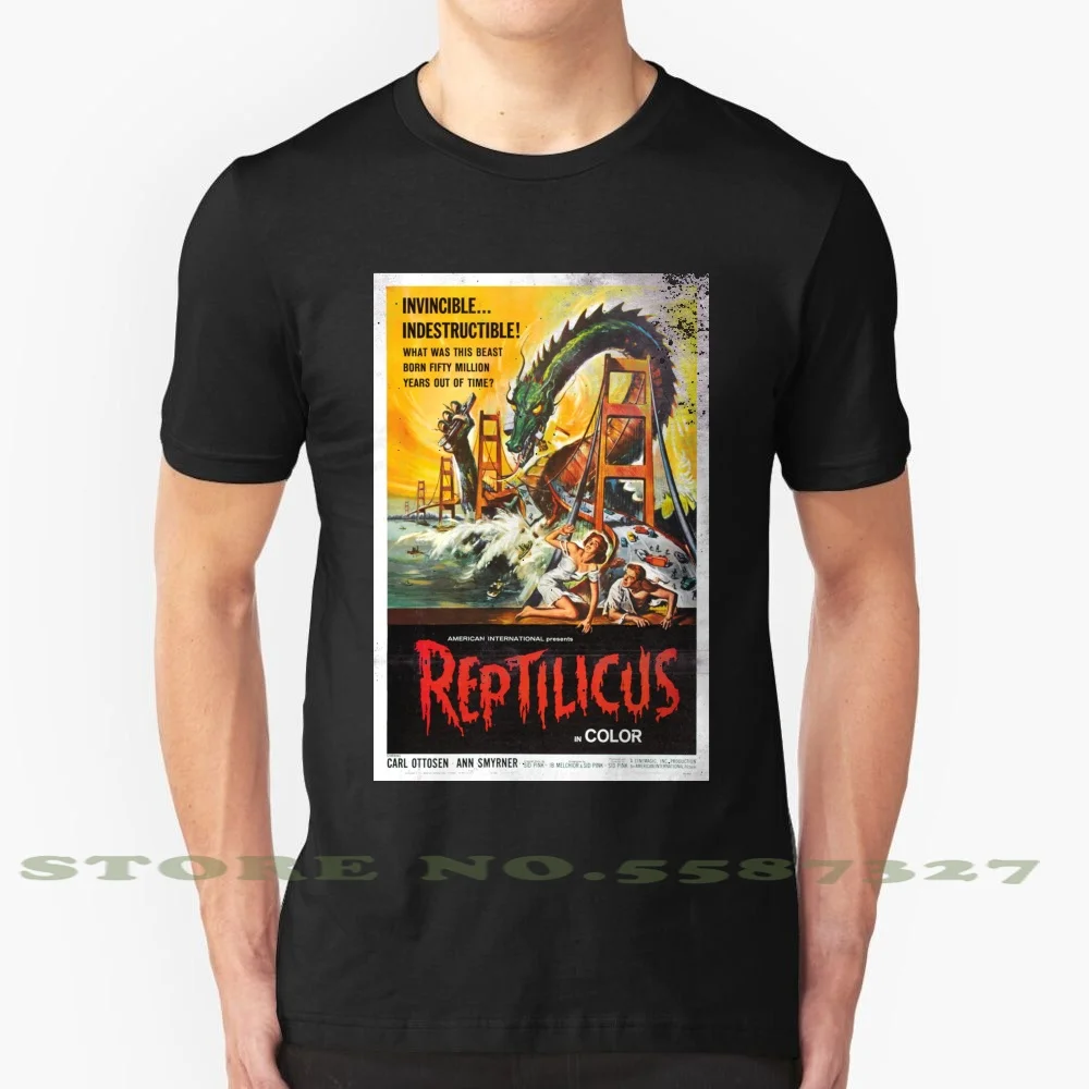 Godzilla vs Megalon T-shirt vintage old style retro sci fi film free shipping