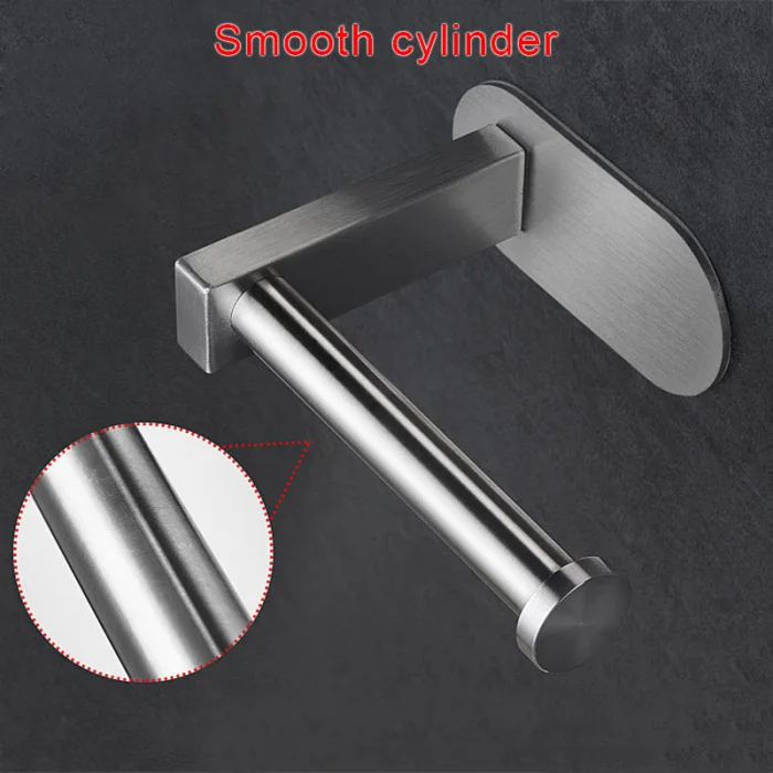 Toilet Paper Holder Self Adhesive Bathroom Paper Towel Roll Holder Wall Mount-M25