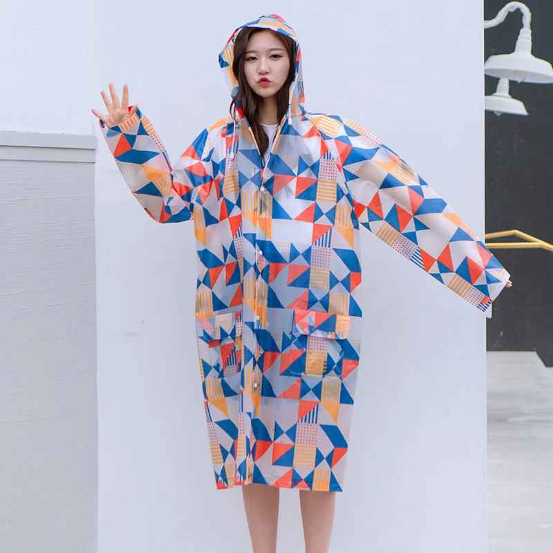 

Women Breathable Raincoat Lightweight Rain Coat Poncho Ladies Waterproof Cloak Raincoats Adults Man Windproof Rainwear