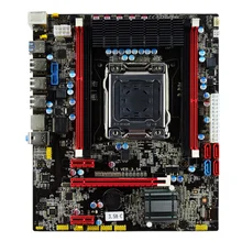 Новая материнская плата X79 E5 3.5C MATX материнская плата SATA3.0 и USB3.0 порты LGA2011 4 DIMM слота DDR3 плата до 64 Гб материнская плата