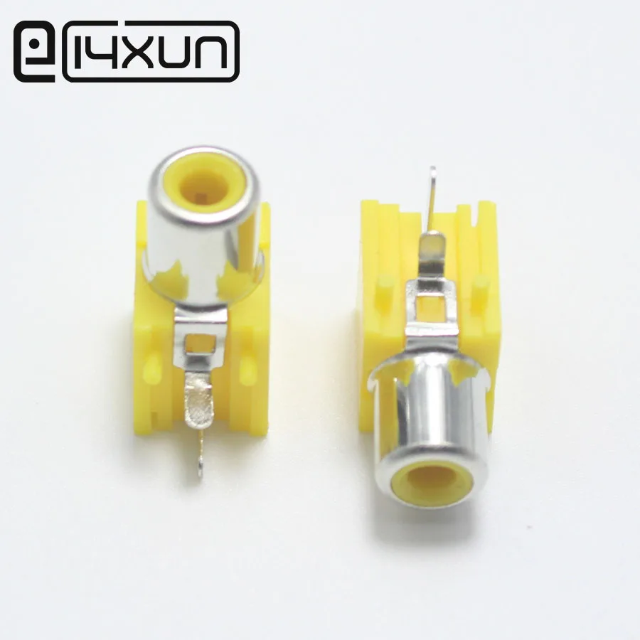 

5pcs RCA 2 Pin Female Audio Video Plug jack Welded Type input AV Socket PCB Connector DIY Parts