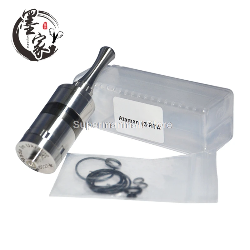 Атомайзер Ataman V3 RTA MTL для электронной сигареты 510 резьба вместимость 2 мл одна