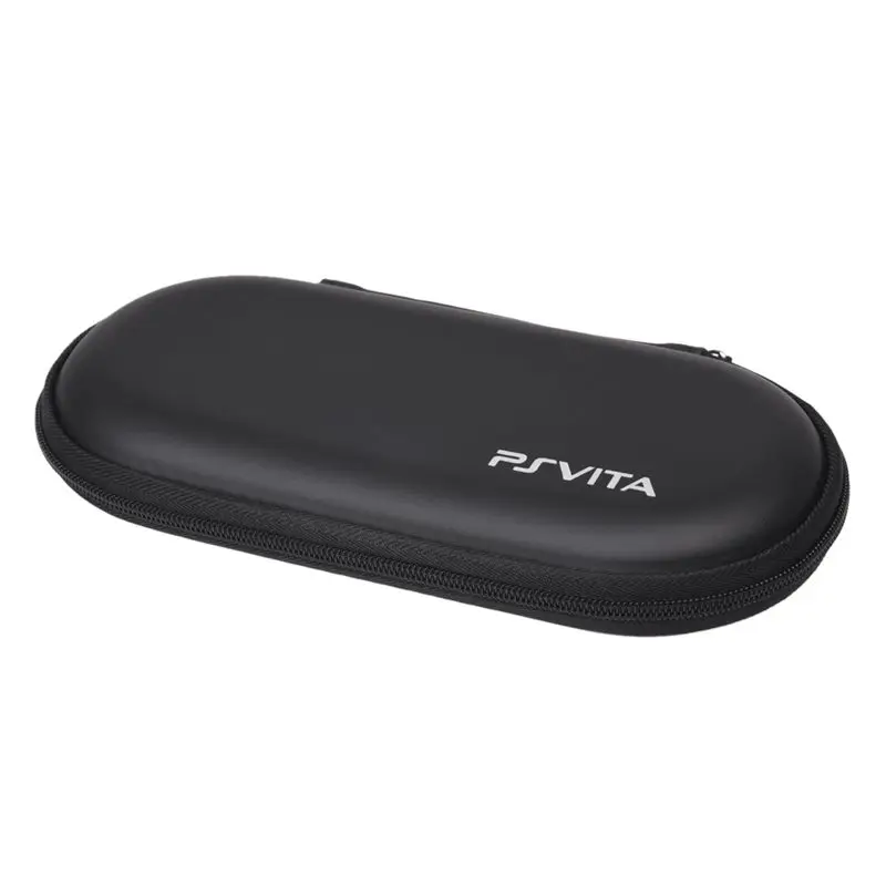 Чехол чехол на молнии EVA черный с карабином для PSVITA консоли видеоигр