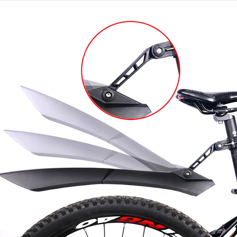 

Bicycle Mudguard MTB 24 26 27.5 29 inch Mud Wings Front/Rear Wheel Fenders Handy Mount Extra Length Width Deep Groove