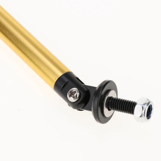 Barra Paraurti Auto In Alluminio - Supporto 20cm, Rosso, Per Splitter Anteriore