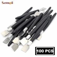 

100x BGA Stainless Steel Solder Tin Cleaning Scraper For Welding Soldering Accessories Phone Repair Opening Tools Gadgets ZM56