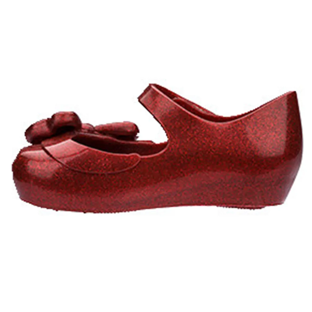 Melissa/мини-обувь; Новинка года; летняя обувь для снежной принцессы; прозрачная обувь для девочек; нескользящие пляжные сандалии для малышей; милая пряжка