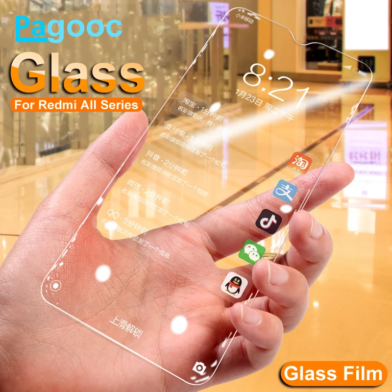 

Protective Glass on the For Xiaomi Redmi 7 7A 8 8A 6A 6 Pro Redmi Note 8T 6 7 8 Pro Screen Protector 9H Tempered Glass Film Case