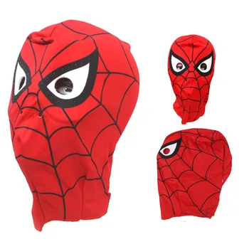 

New 5 Styles Spider-Man Face Mask Spider Man Hood for Halloween Party Full Head Mask