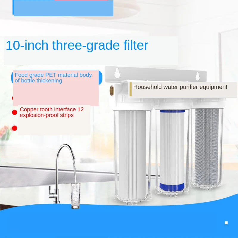 

Tap Water Purifier Household Ultrafilter Direct Drinking Machine Whole House Well Water Filter 3-Levels Filtering