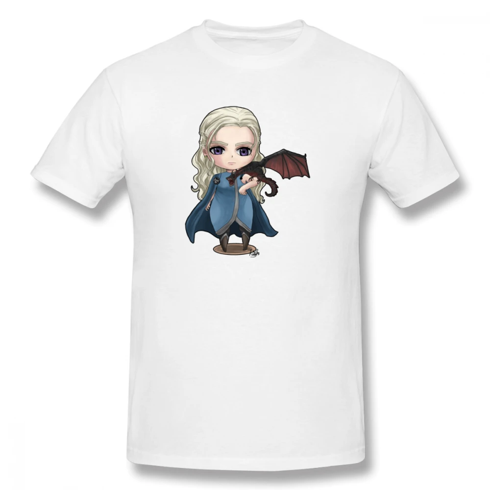 

Game Of Thrones Dragon Mug Casual O-Neck Men's Basic Short Sleeve T-Shirt 100% Cotton Tee Shirt Printed