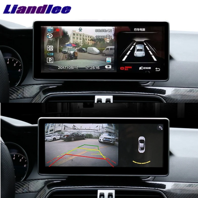 Автомобильный мультимедийный плеер Liandlee навигатор CarPlay для Mercedes Benz MB C Class W204 2011 2012