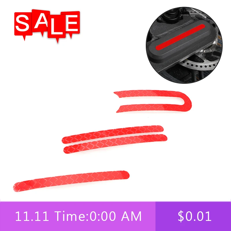 

only 10 sets Front Rear Wheel Tyre Cover Protective Shell Reflective Sticker For Xiaomi Mijia M365 Scooter Skateboard double 11